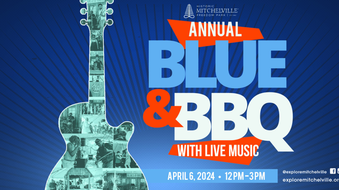 Blue & BBQ event banner